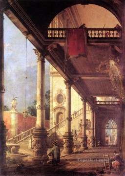 Perspectiva Canaletto Venecia Pinturas al óleo